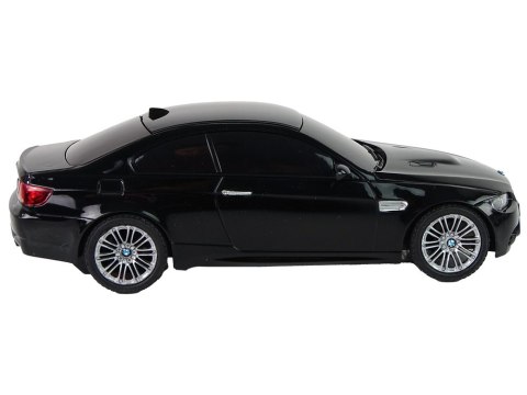 Auto R/C BMW M3 Pilot Światła 1:28 Czarne Auto R/C BMW M3 Pilot Światła 1:28 Czarne