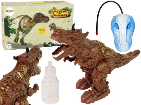 Dinozaur Zdalnie Sterowany Zieje Para Wodna Projektor Brązowy Dinozaur Zdalnie Sterowany Zieje Para Wodna Projektor Brązowy