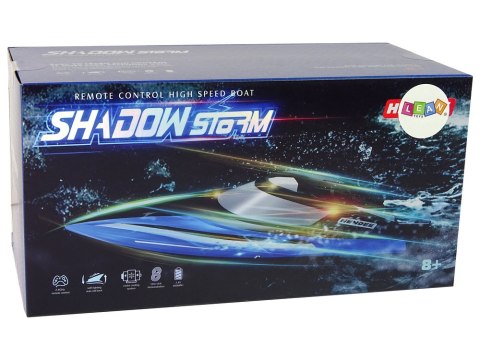 Motorówka R/C Zdalnie Sterowana 2.4G Czerwona 20-25 KM/H Motorówka R/C Zdalnie Sterowana 2.4G Czerwona 20-25 KM/H