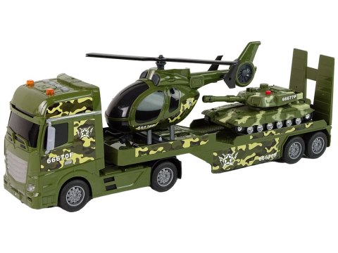Zestaw Militarny Czołg Napęd Frykcyjny Helikopter Ciężarówka Zestaw Militarny Czołg Napęd Frykcyjny Helikopter Ciężarówka