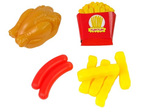 Zestaw Produktów Spożywczych 30 szt. Frytki Owoce. Zestaw Produktów Spożywczych 30 szt. Frytki Owoce.