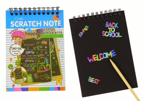 Zdrapywanka Notes Dla Dzieci Niebieski Zdrapywanka Notes Dla Dzieci Niebieski