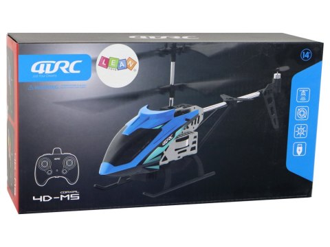 Aluminiowy Helikopter RC 2.4G Niebieski 15 Minut Lotu Aluminiowy Helikopter RC 2.4G Niebieski 15 Minut Lotu