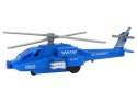 Helikopter Śmigłowiec Aluminiowy Ratunkowy Z Napędem Mix Dźwięk Światła
