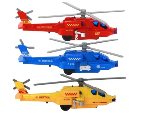 Helikopter Śmigłowiec Aluminiowy Ratunkowy Z Napędem Mix Dźwięk Światła Helikopter Śmigłowiec Aluminiowy Ratunkowy Z Napędem Mix Dźwięk Światła