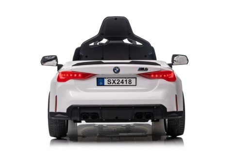 Auto Na Akumulator BMW M4 Białe Auto Na Akumulator BMW M4 Białe