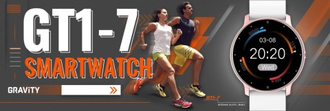 SMARTWATCH DAMSKI GRAVITY GT1-7 SMARTWATCH DAMSKI GRAVITY GT1-7
