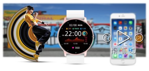 SMARTWATCH DAMSKI GRAVITY GT1-7 SMARTWATCH DAMSKI GRAVITY GT1-7