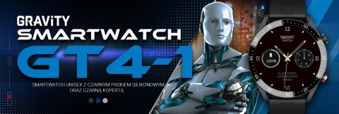 SMARTWATCH MĘSKI GRAVITY GT4-1 SMARTWATCH MĘSKI GRAVITY GT4-1