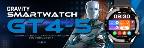 SMARTWATCH MĘSKI GRAVITY GT4-5 SMARTWATCH MĘSKI GRAVITY GT4-5