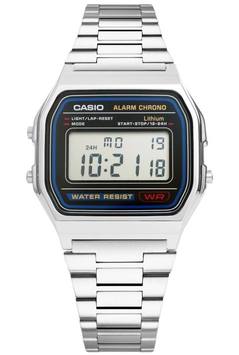 ZEGAREK CASIO A158WA-1DF UNISEX + BOX ZEGAREK CASIO A158WA-1DF UNISEX + BOX