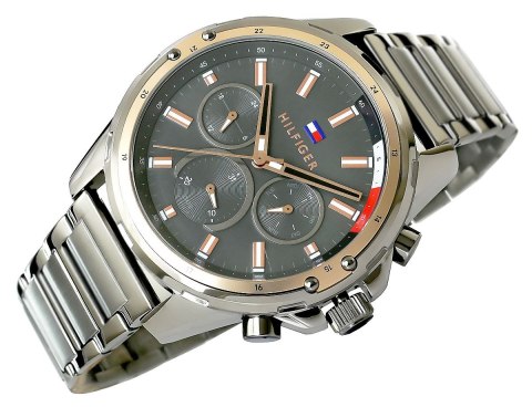 ZEGAREK MĘSKI TOMMY HILFIGER MASON 1791790 + BOX ZEGAREK MĘSKI TOMMY HILFIGER MASON 1791790 + BOX