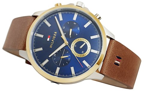 ZEGAREK MĘSKI TOMMY HILFIGER RYDER 1710496 + BOX ZEGAREK MĘSKI TOMMY HILFIGER RYDER 1710496 + BOX