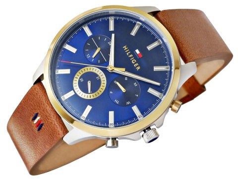 ZEGAREK MĘSKI TOMMY HILFIGER RYDER 1710496 + BOX ZEGAREK MĘSKI TOMMY HILFIGER RYDER 1710496 + BOX