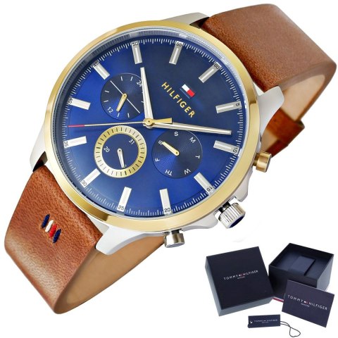 ZEGAREK MĘSKI TOMMY HILFIGER RYDER 1710496 + BOX ZEGAREK MĘSKI TOMMY HILFIGER RYDER 1710496 + BOX