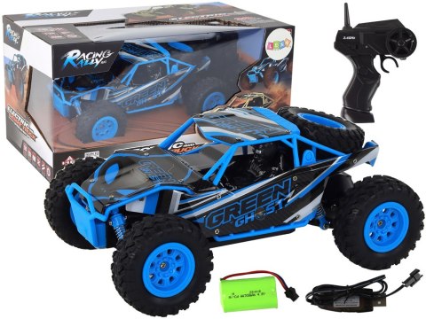 Autko Terenowe Zdalnie Sterowane R/C 1:24 Niebieskie Autko Terenowe Zdalnie Sterowane R/C 1:24 Niebieskie