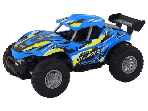 Auto 1:16 Zdalnie Sterowane Off-Road Samochód Terenowy RC Niebieski Auto 1:16 Zdalnie Sterowane Off-Road Samochód Terenowy RC Niebieski