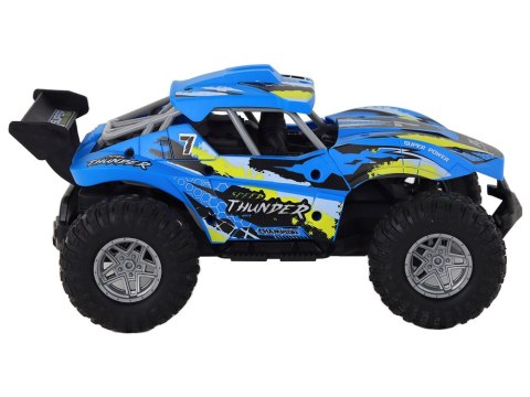 Auto 1:16 Zdalnie Sterowane Off-Road Samochód Terenowy RC Niebieski Auto 1:16 Zdalnie Sterowane Off-Road Samochód Terenowy RC Niebieski