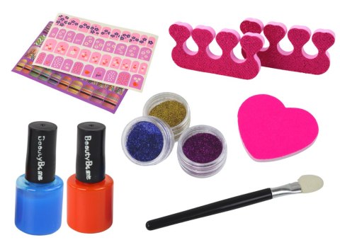 Zestaw Do Malowania Paznokci Naklejki Beauty Bomb XXL Zestaw Do Malowania Paznokci Naklejki Beauty Bomb XXL