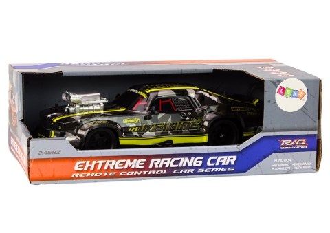 Autko Zdalnie Sterowane RC 1:16 Gumowe Koła Drift Czarny Autko Zdalnie Sterowane RC 1:16 Gumowe Koła Drift Czarny