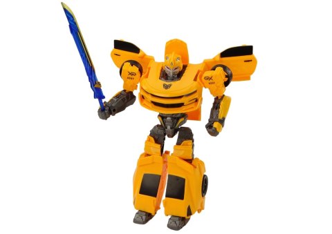 Auto-Robot 2w1 Transformacja Sportowy Żółty Auto-Robot 2w1 Transformacja Sportowy Żółty