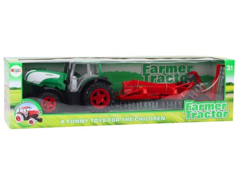Traktor Ciągnik Z Przyczepą Maszyna Rolnicza Wał Strunowy Kosiarka Traktor Ciągnik Z Przyczepą Maszyna Rolnicza Wał Strunowy Kosiarka