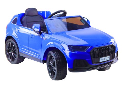 Auto Na Akumulator Audi Q7 Niebieskie Lakierowane Auto Na Akumulator Audi Q7 Niebieskie Lakierowane