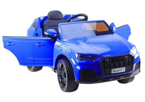 Auto Na Akumulator Audi Q7 Niebieskie Lakierowane Auto Na Akumulator Audi Q7 Niebieskie Lakierowane