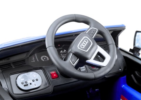 Auto Na Akumulator Audi Q7 Niebieskie Lakierowane Auto Na Akumulator Audi Q7 Niebieskie Lakierowane