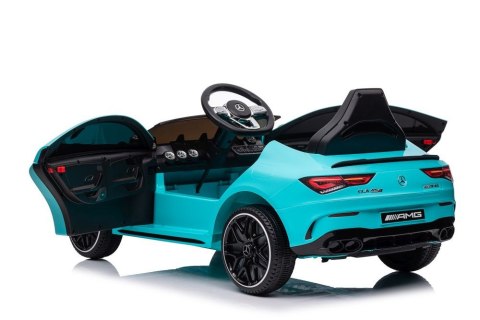 Auto Na Akumulator Mercedes CLA 45s AMG Turkusowy 4x4 Auto Na Akumulator Mercedes CLA 45s AMG Turkusowy 4x4