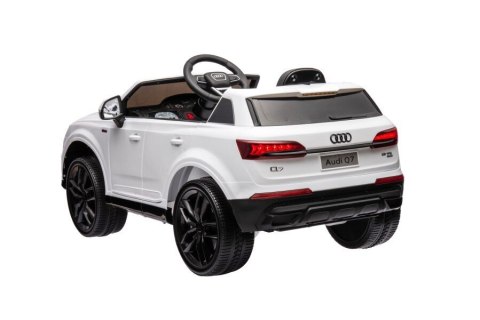 Auto na Akumulator Audi Q7 Białe Auto na Akumulator Audi Q7 Białe