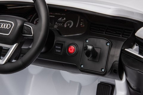 Auto na Akumulator Audi Q7 Białe Auto na Akumulator Audi Q7 Białe