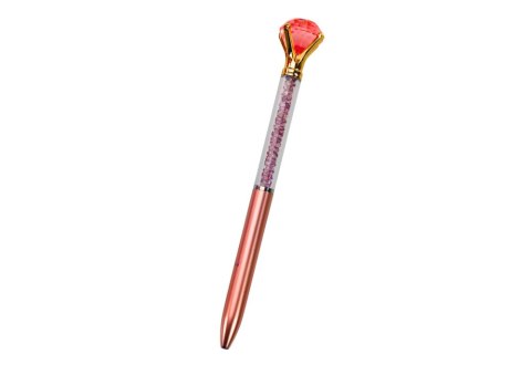 Długopis Z Diamentem Diamenciki Niebieski Wkład 0.7mm Mix Długopis Z Diamentem Diamenciki Niebieski Wkład 0.7mm Mix
