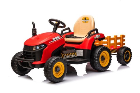 Traktor Na Akumulator BBH-030 Czerwony Traktor Na Akumulator BBH-030 Czerwony