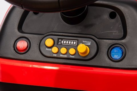 Traktor Na Akumulator BBH-030 Czerwony Traktor Na Akumulator BBH-030 Czerwony
