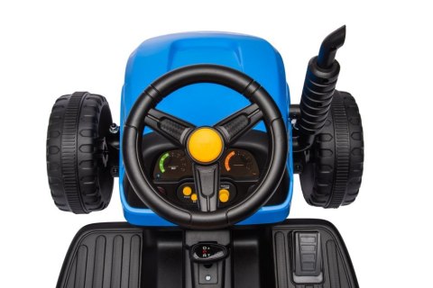 Traktor Na Akumulator BBH-030 Niebieski Traktor Na Akumulator BBH-030 Niebieski