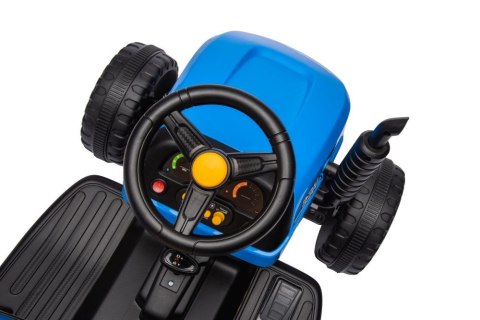 Traktor Na Akumulator BBH-030 Niebieski Traktor Na Akumulator BBH-030 Niebieski