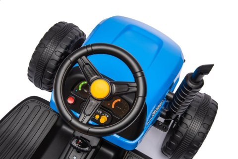 Traktor Na Akumulator BBH-030 Niebieski Traktor Na Akumulator BBH-030 Niebieski