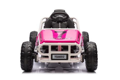 Auto Na Akumulator Buggy A8812 Różowe 24V Auto Na Akumulator Buggy A8812 Różowe 24V