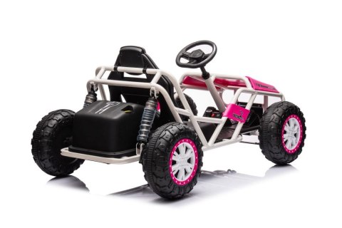Auto Na Akumulator Buggy A8812 Różowe 24V Auto Na Akumulator Buggy A8812 Różowe 24V
