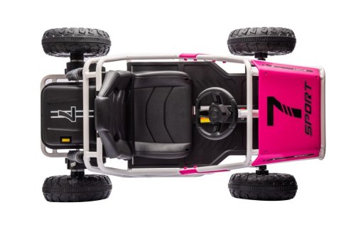 Auto Na Akumulator Buggy A8812 Różowe 24V Auto Na Akumulator Buggy A8812 Różowe 24V