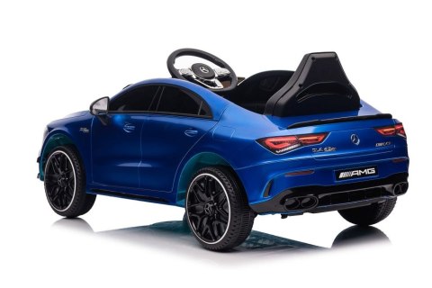 Auto Na Akumulator Mercedes CLA 45s AMG Niebieski Lakierowany 4x4 Auto Na Akumulator Mercedes CLA 45s AMG Niebieski Lakierowany 4x4