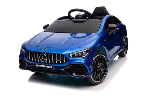 Auto Na Akumulator Mercedes CLA 45s AMG Niebieski Lakierowany 4x4 Auto Na Akumulator Mercedes CLA 45s AMG Niebieski Lakierowany 4x4