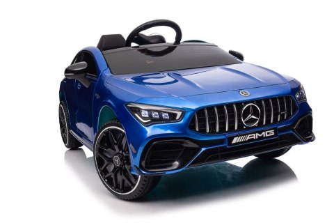 Auto Na Akumulator Mercedes CLA 45s AMG Niebieski Lakierowany 4x4 Auto Na Akumulator Mercedes CLA 45s AMG Niebieski Lakierowany 4x4