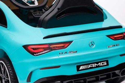 Auto Na Akumulator Mercedes CLA 45s AMG Turkusowy 4x4 Auto Na Akumulator Mercedes CLA 45s AMG Turkusowy 4x4