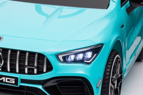 Auto Na Akumulator Mercedes CLA 45s AMG Turkusowy 4x4 Auto Na Akumulator Mercedes CLA 45s AMG Turkusowy 4x4