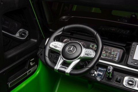 Auto Na Akumulator Mercedes G63 XXL Zielony Lakierowany 4x4 Auto Na Akumulator Mercedes G63 XXL Zielony Lakierowany 4x4