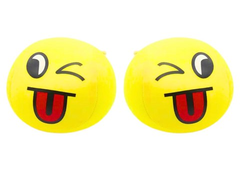 Miękka Piłeczka Piłka Buźka Emoji Żółta 9cm Miękka Piłeczka Piłka Buźka Emoji Żółta 9cm