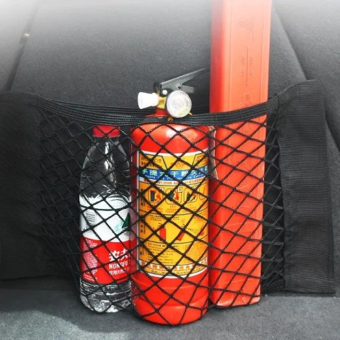 Siatka Do Bagażnika Auta Organizer Torba Na Wkręty Mocna Kieszeń 20 x 26cm Siatka Do Bagażnika Auta Organizer Torba Na Wkręty Mocna Kieszeń 20 x 26cm