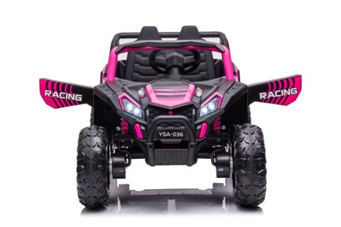 Auto Na Akumulator YSA036 Różowy 4x4 Auto Na Akumulator YSA036 Różowy 4x4